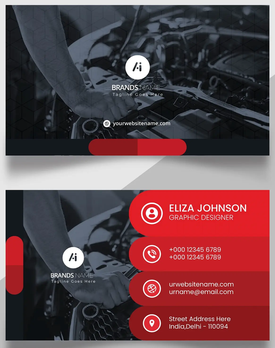 Automotive Business Card 191
